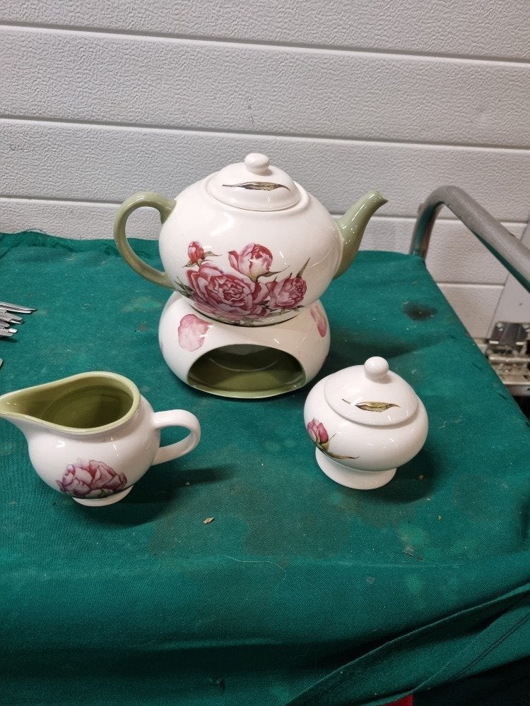 theepot suiker en melk en warmhouder jet ter steeg, Ophalen of Verzenden