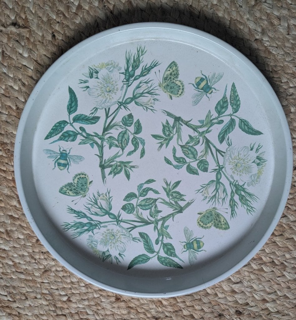 Vintage Portmeiron the Botanic Garden dienblad, Huis en Inrichting, Woonaccessoires | Dienbladen, Ophalen of Verzenden, Gebruikt