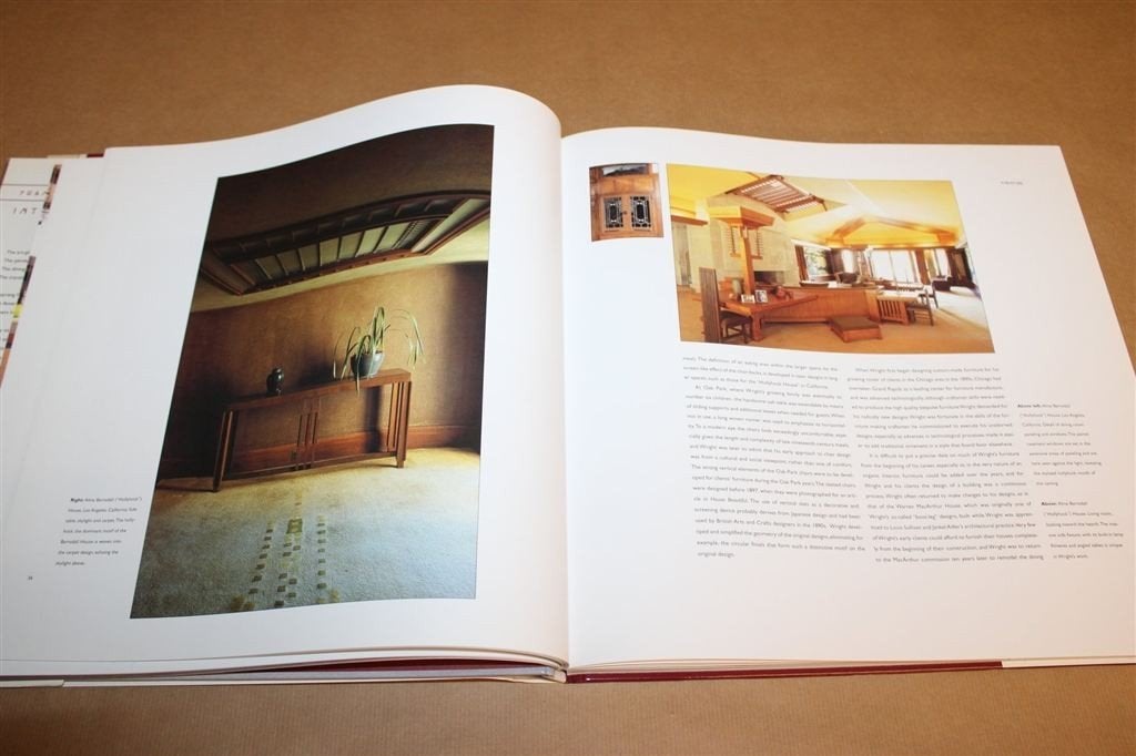 Frank Lloyd Wright Interior — Interieurontwerp en Meubels, Ophalen of Verzenden, Gelezen, Architecten