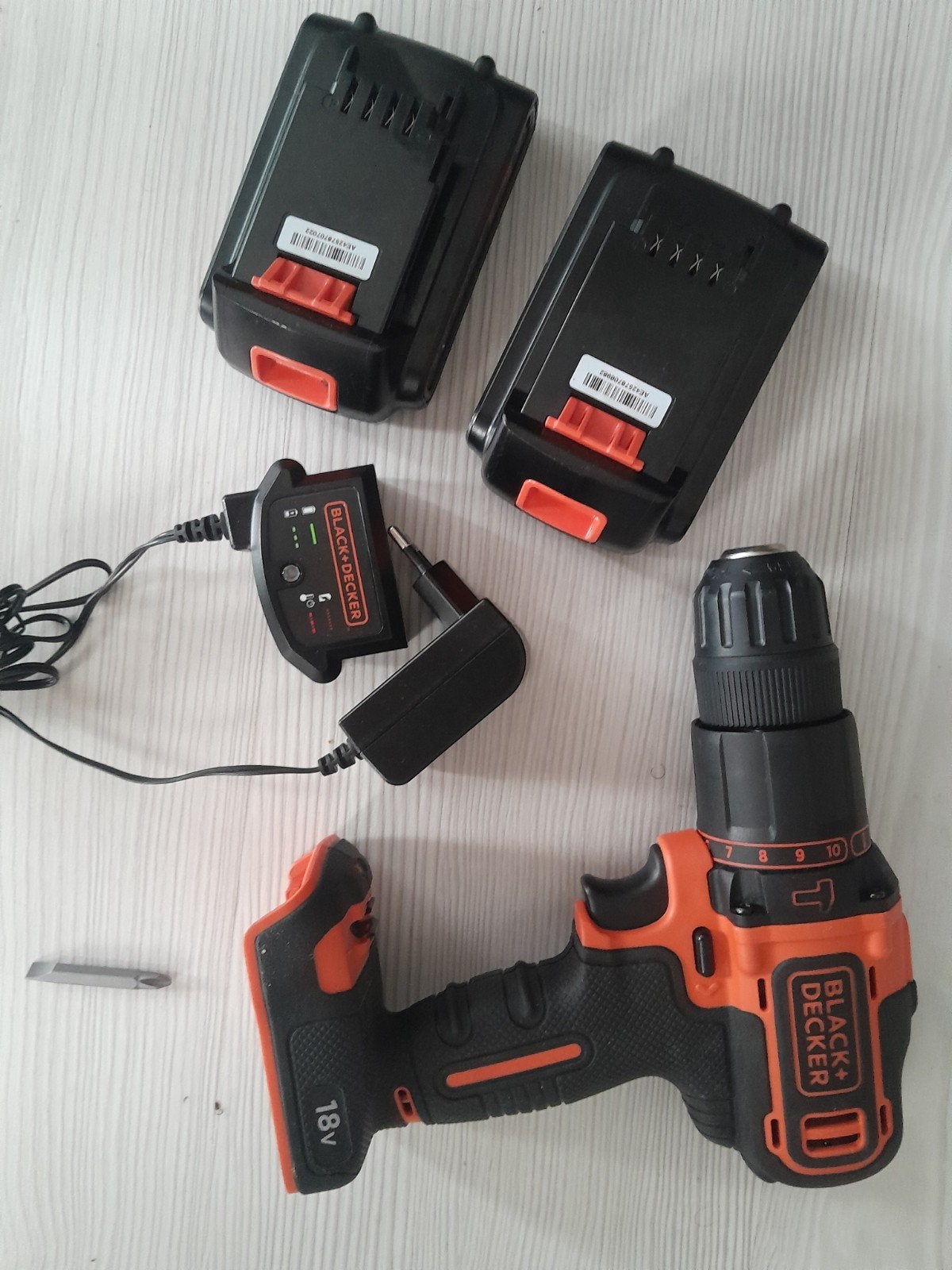 B&d  accuboormachine. NIEUW