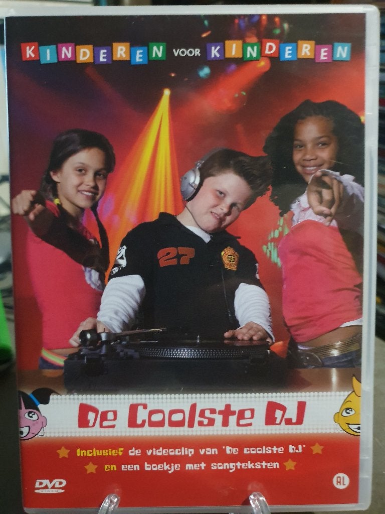 Kinderen Voor Kinderen 27 - De Coolste Dj DVD, Alle leeftijden, Ophalen of Verzenden, Zo goed als nieuw