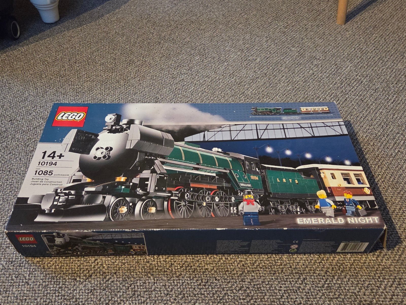 originele lege lego doos Emerald Night trein10194 uit 2009, Ophalen of Verzenden