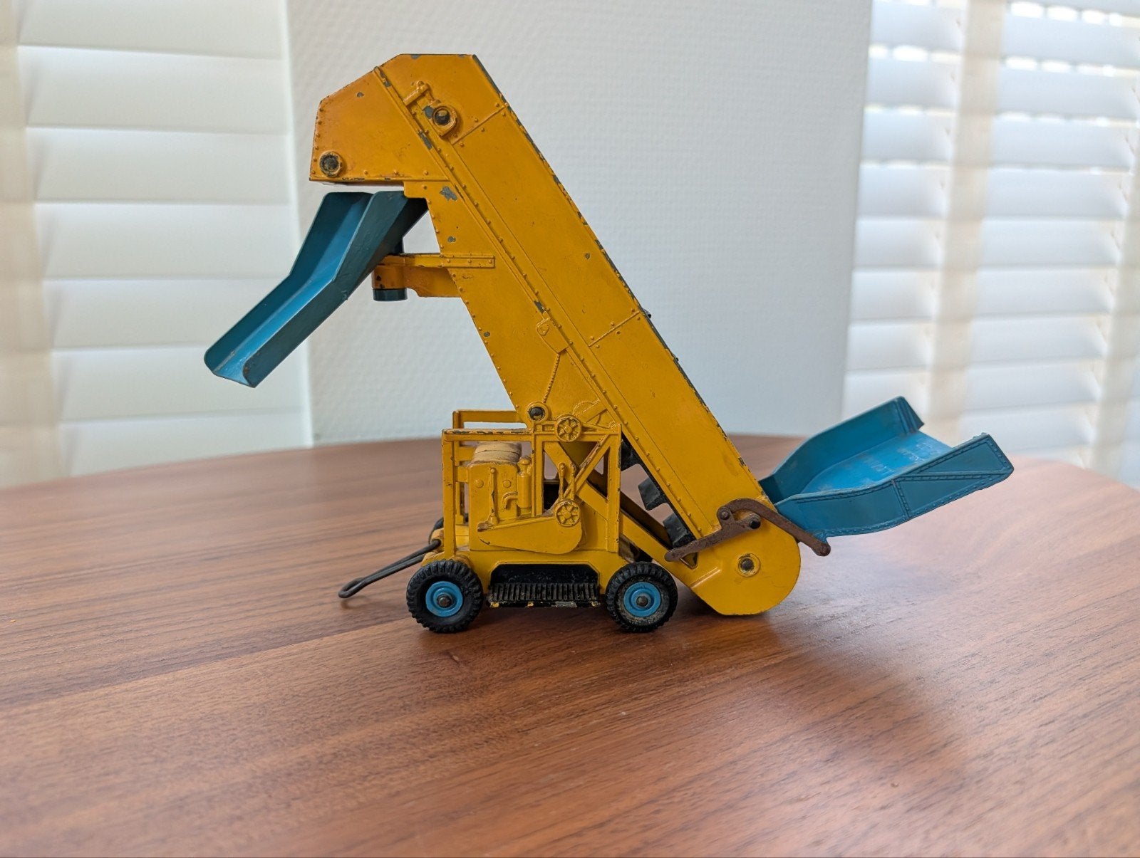 Vintage Dinky Supertoys 964 Elevator Loader + originele doos, Ophalen of Verzenden, Gebruikt, Bus of Vrachtwagen, Overige merken
