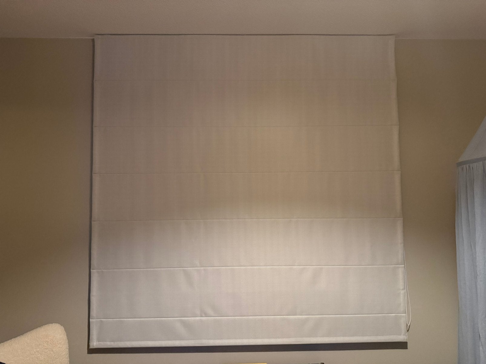Vouwgordijn Veneta zgan 180cmx180cm Maddison Night Kalk, Huis en Inrichting, Ophalen, Overige merken, 180 cm, Inclusief montageonderdelen