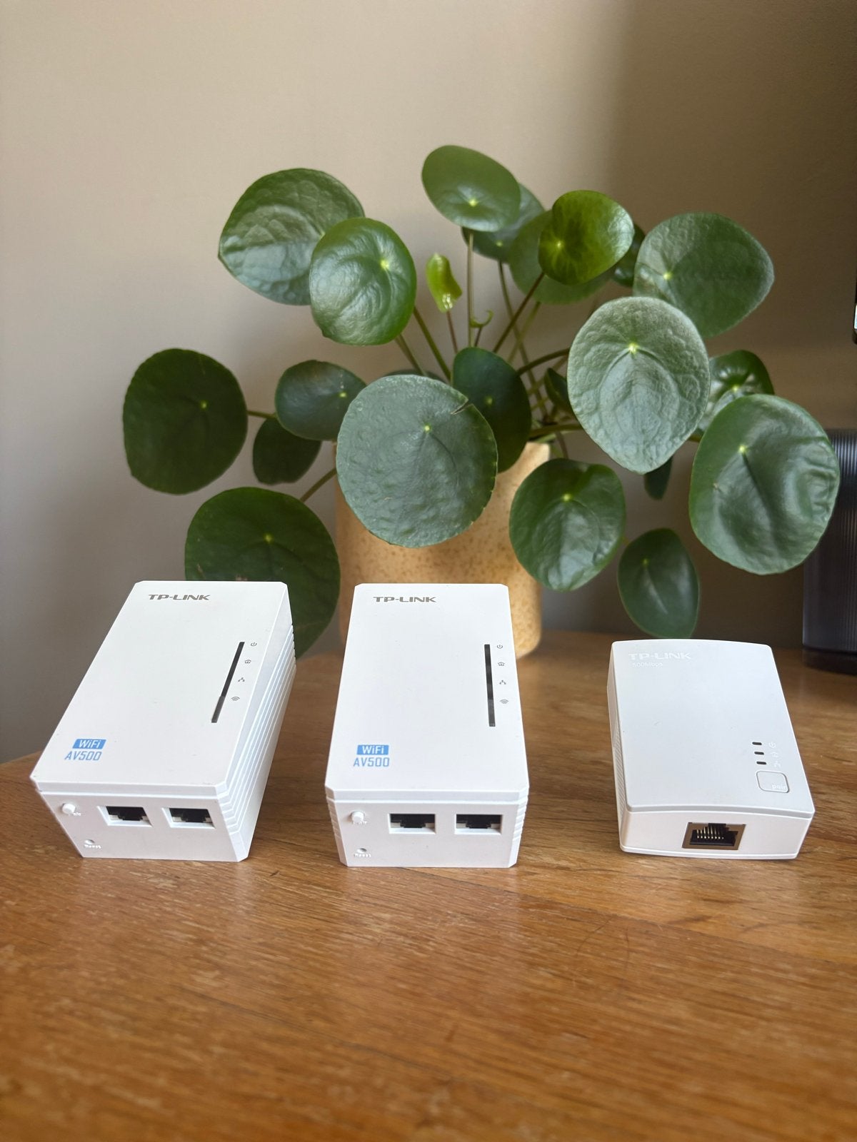 TP-Link AV500 Powerline Extender Set (3 stuks), Ophalen, Gebruikt