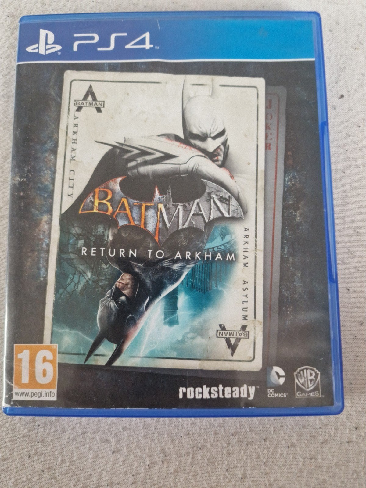 PS4 Batman: Return to Arkham (Arkham Asylum & Arkham City), 1 speler, Zo goed als nieuw, Vanaf 16 jaar, Ophalen