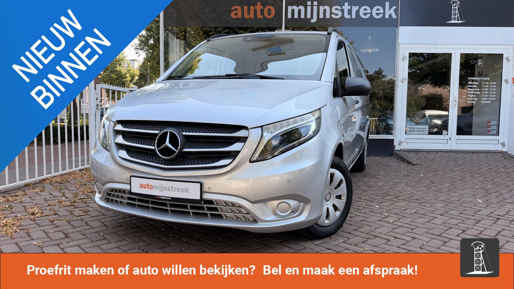 Mercedes-Benz Vito 109 CDI Extra Lang | Luxe uitvoering | Me, Voorwielaandrijving, Euro 5, Gebruikt, 1598 cc