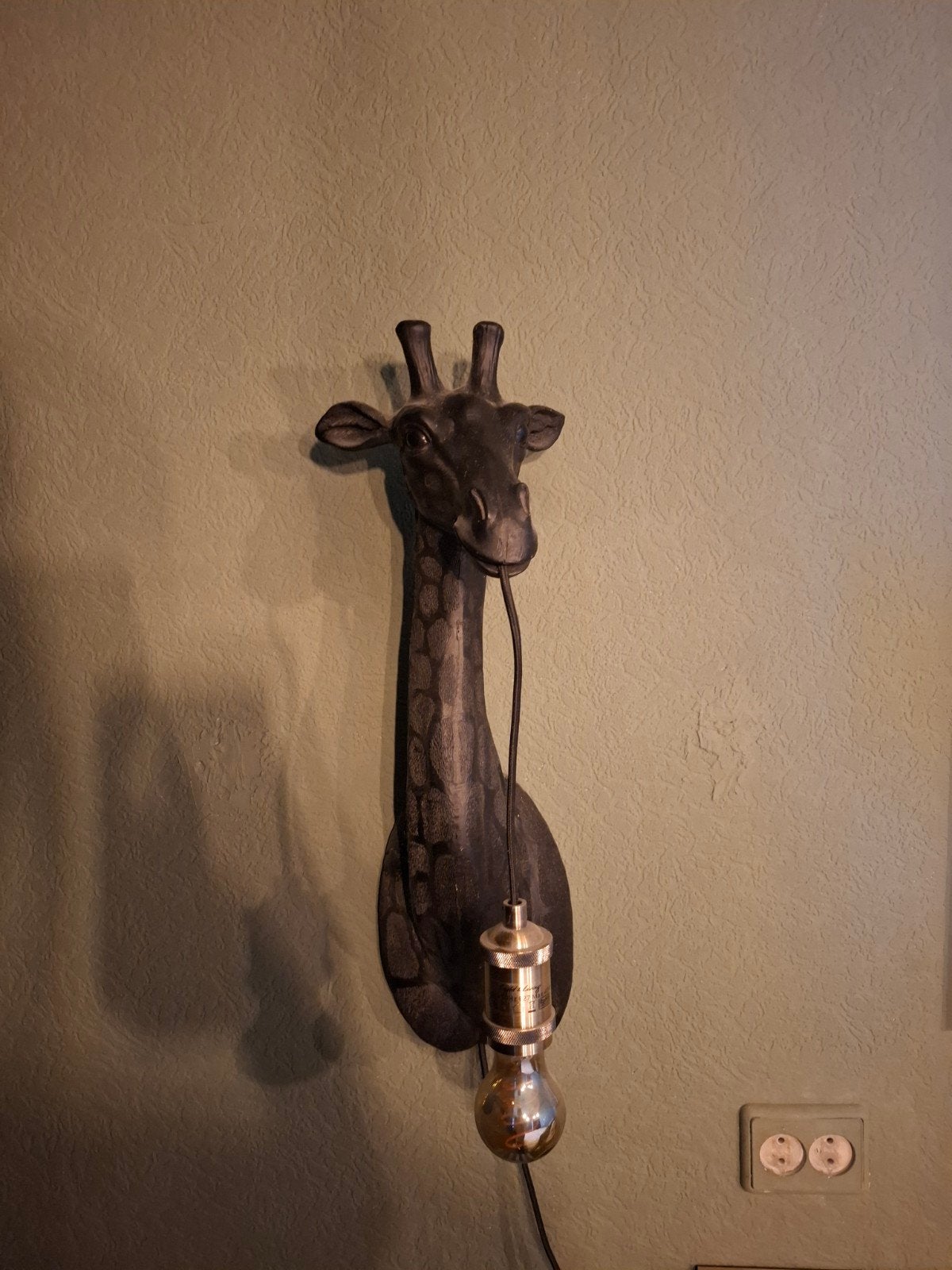 Light & Living Giraffe Wandlamp - Nieuwstaat!, Ophalen