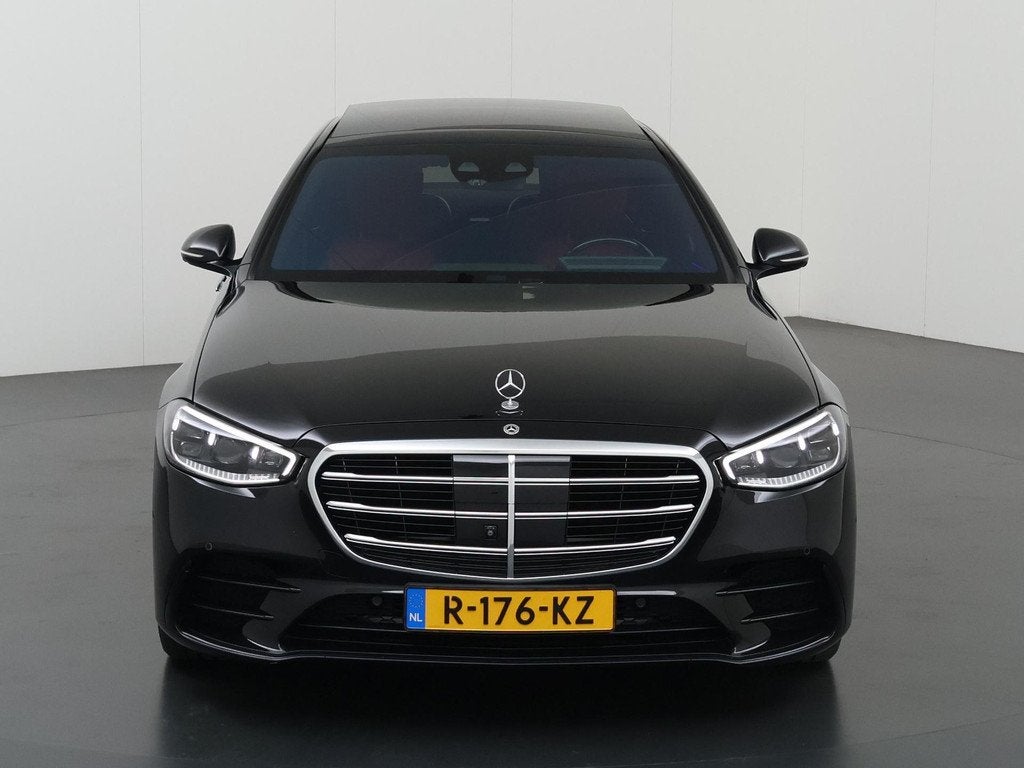 Mercedes-Benz S-klasse 500 4MATIC Lang AMG Line | Premium pl, Euro 6, 4 stoelen, Zwart, Vierwielaandrijving