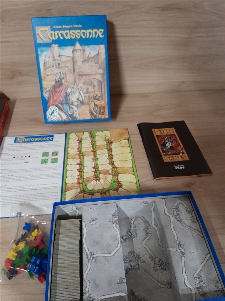 Carcassonne - 999 games - s1460, Verzenden, Zo goed als nieuw