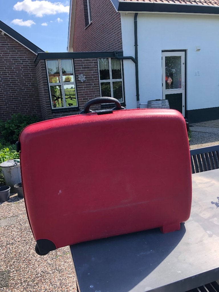 Koffer Delsey, Gebruikt, Hard kunststof, 70 cm of meer, 55 cm of meer