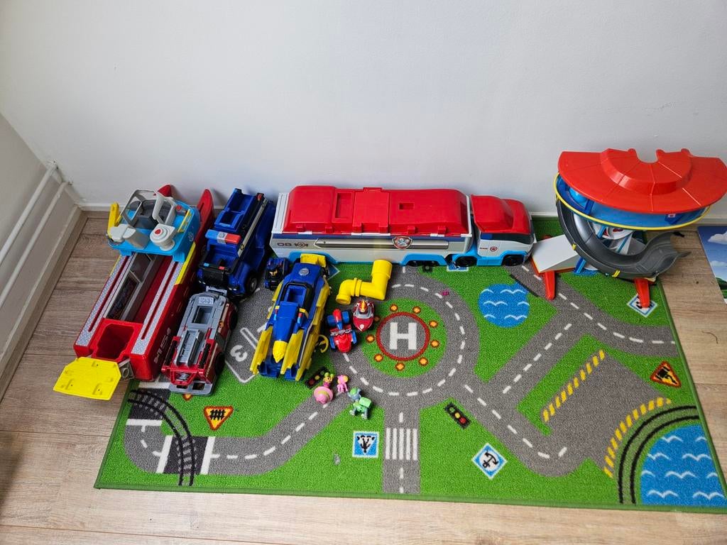 Paw Patrol voertuigen, Ophalen