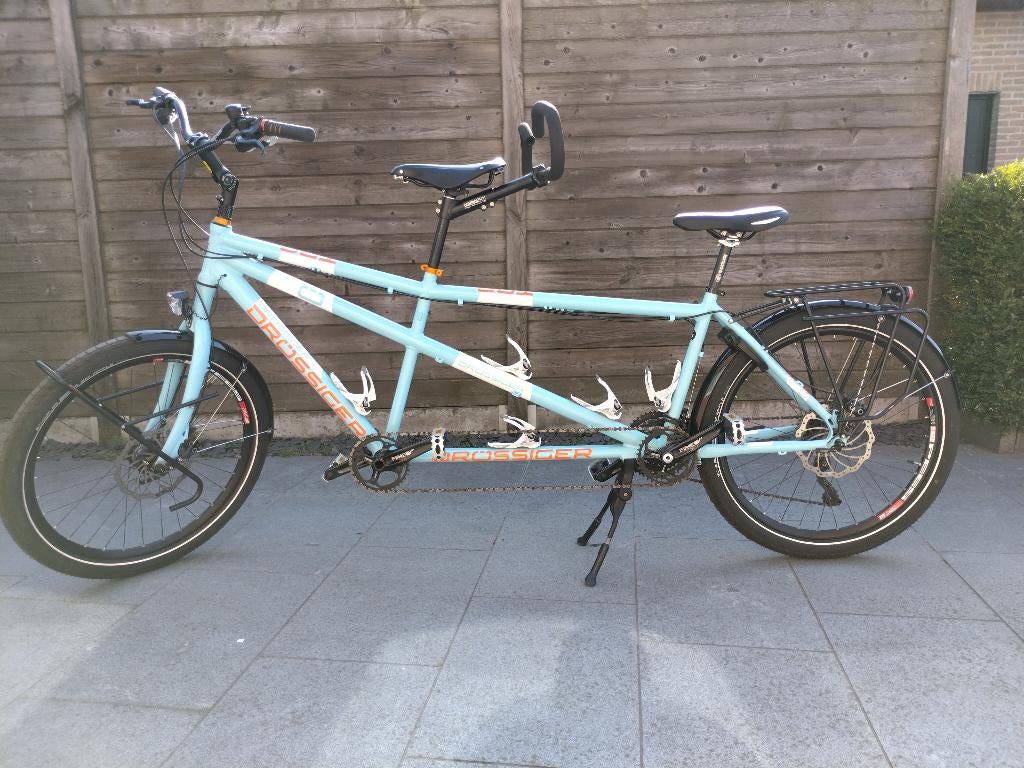 Drössiger TDA street Tandem, Fietsen en Brommers, Fietsen | Tandems, Gebruikt, Meer dan 20 versnellingen, 49 tot 53 cm, 47 tot 51 cm