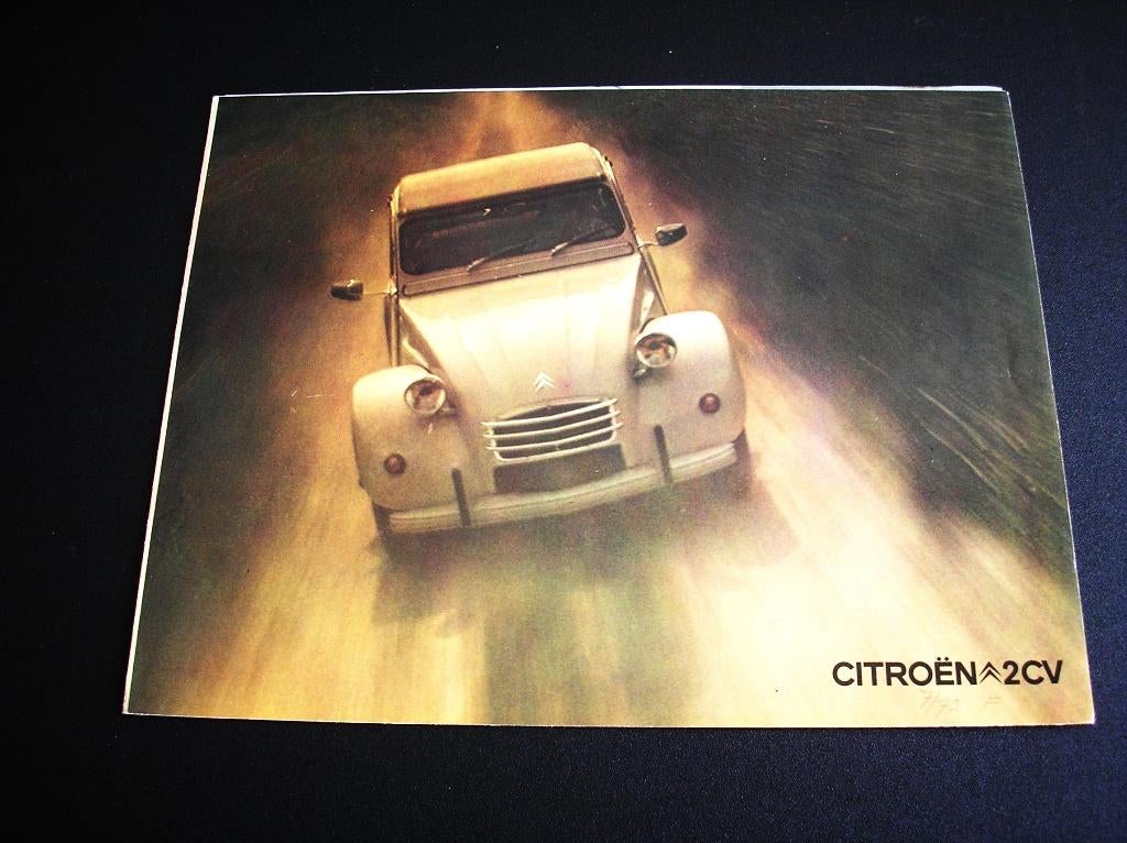 Citroën 2 CV 4 / 2 CV 6, juli 1972, Ophalen of Verzenden, Gelezen, Citroën