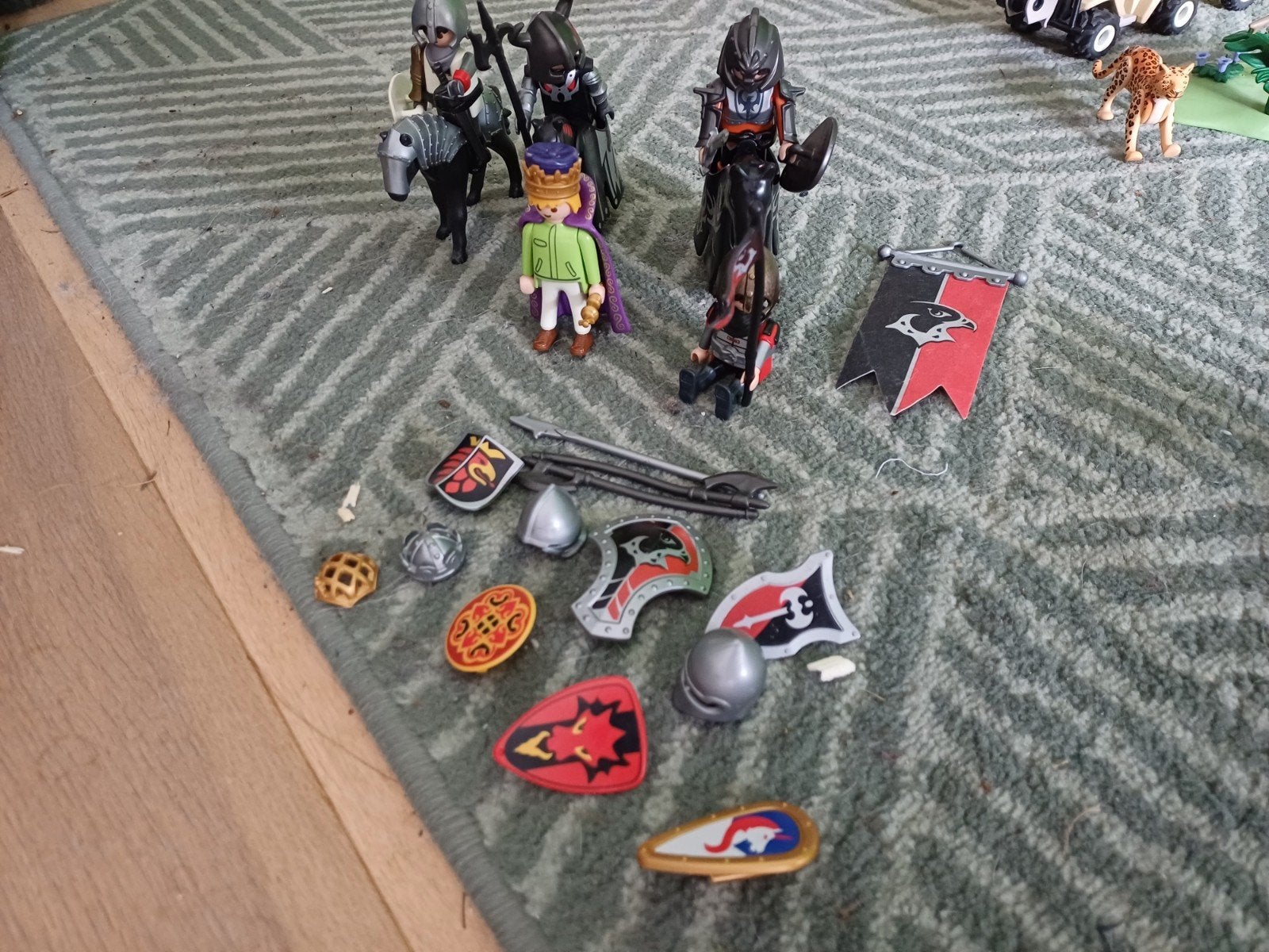 Playmobil set: Familie, Kajakkers en Ridders, Ophalen of Verzenden, Gebruikt, Jongen of Meisje