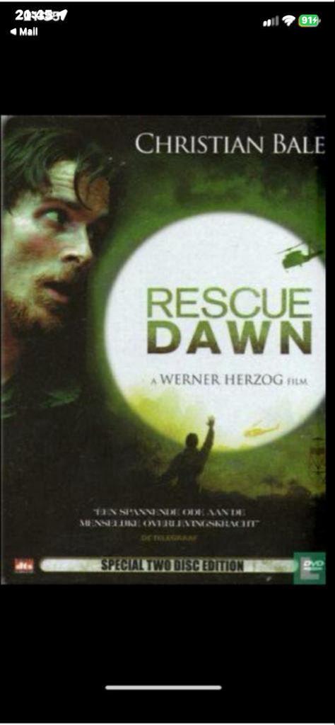 Rescue Dawn - Special Two Disc Edition (DVD), Vanaf 16 jaar, Ophalen of Verzenden, Zo goed als nieuw, Actiethriller