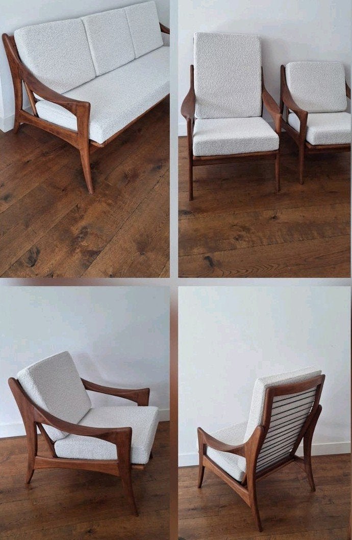 Mid Century Modern design set Gelderland de ster jaren 60, Gebruikt, Mid century, Ophalen of Verzenden, Gelderland