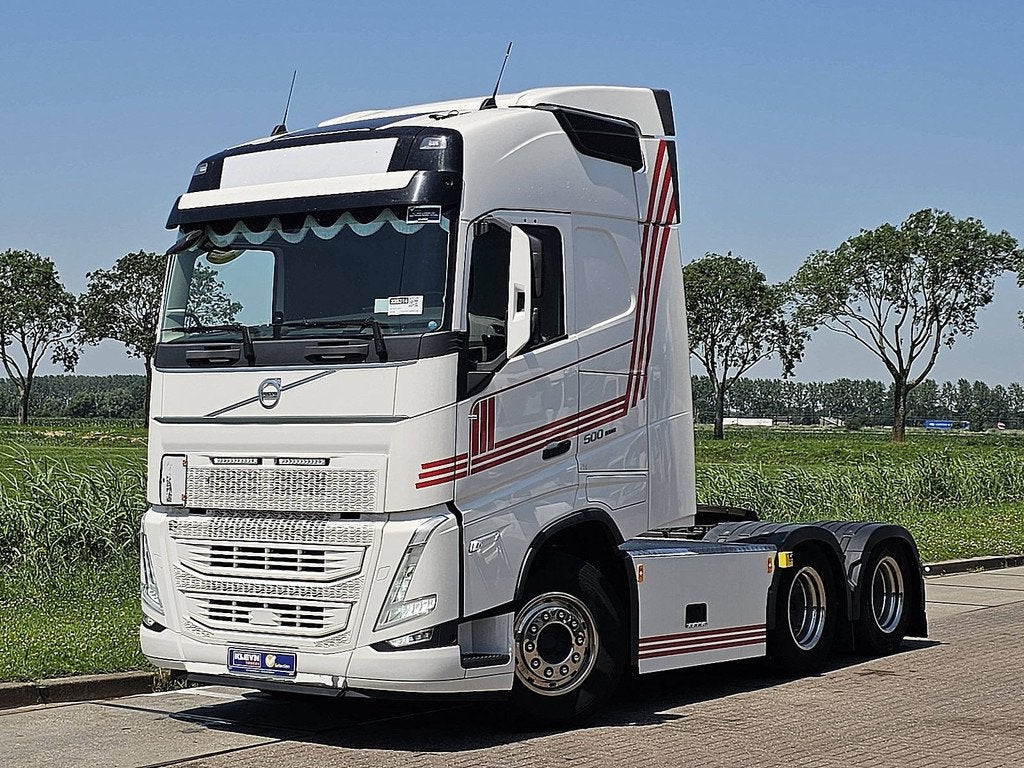 VOLVO FH 500 6x2 boogie special, Automaat, Euro 6, 510 pk, Wit