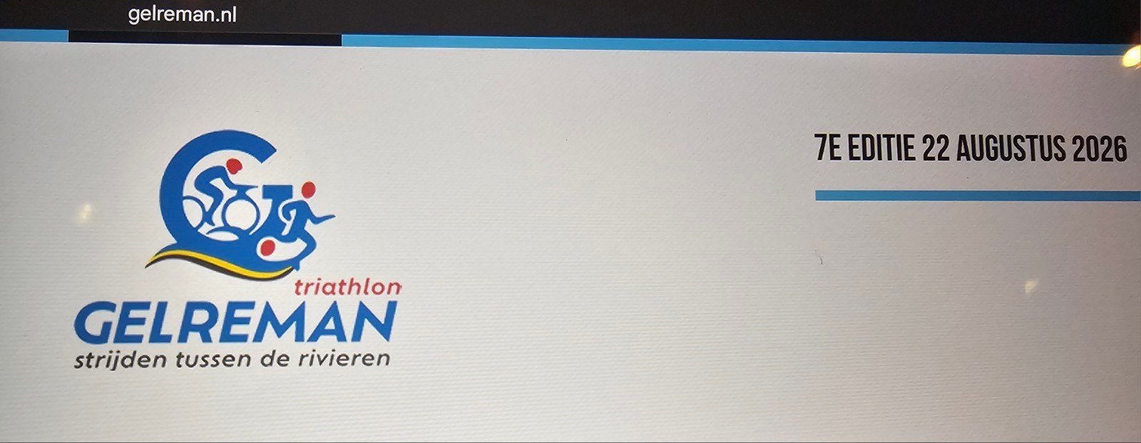 gelreman hele triathlon, Verzenden