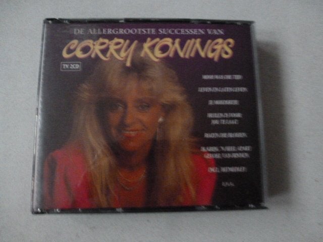 DUBBEL CD de allergrootste successen van CORRY KONINGS, Ophalen of Verzenden, Zo goed als nieuw, Levenslied of Smartlap