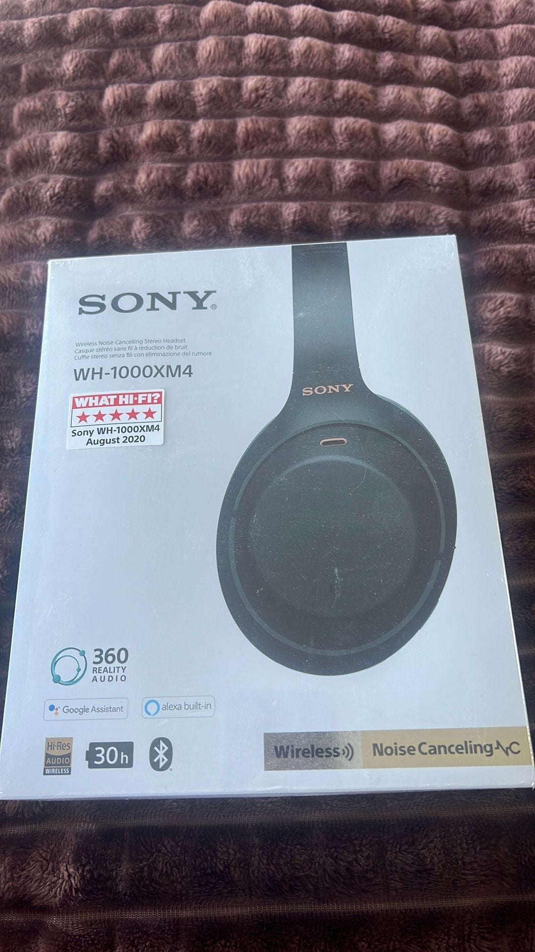 Sony WH-1000XM4 Koptelefoon – Nieuw & Geseald