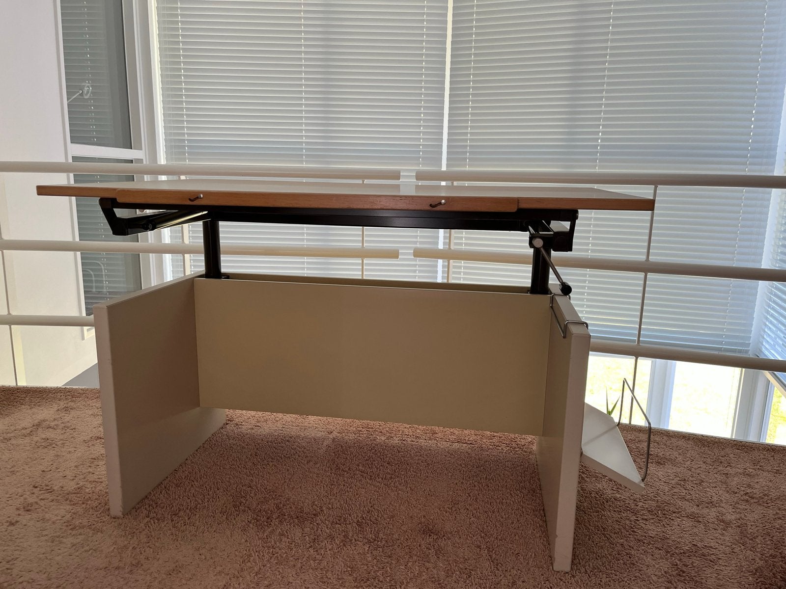 Hulstra Tekentafel - Verstelbaar met Ladeblok, Doe-het-zelf en Verbouw, Ophalen, Gebruikt, 130 tot 150 cm