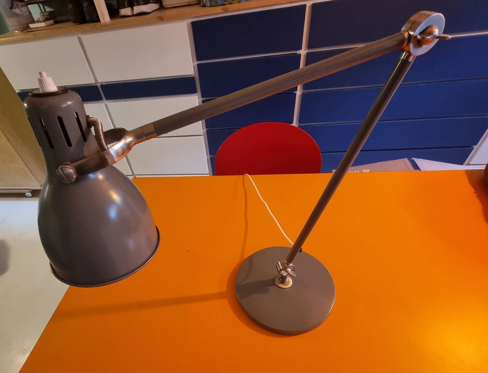 burolamp ikea, Ophalen