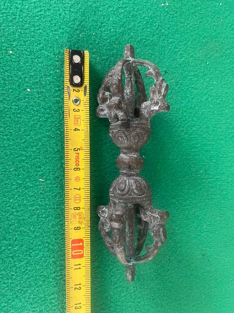 Antieke Tibetaanse Vajra Dorje - Ritueel Object, Ophalen of Verzenden