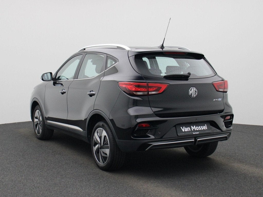 MG ZS EV Standard Range 50kWh Comfort | Navi | Camera | CarP, Auto's, MG, 12 maanden, Stof, ZS, Zwart
