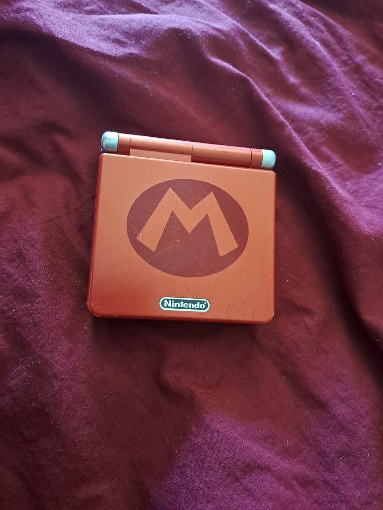 Nintendo gameboy advance sp mario edition, Spelcomputers en Games, 1 speler, Ophalen of Verzenden, Gebruikt, Vanaf 3 jaar