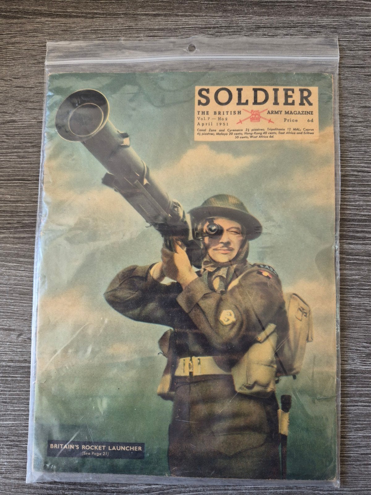 SOLDIER – The British Army Magazine 1951, Ophalen of Verzenden, Gelezen, Overige typen