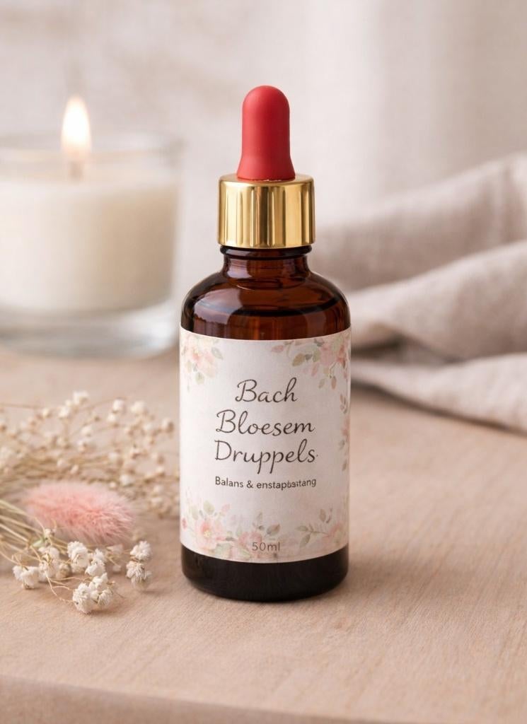 Bach bloesem druppels 50 ml ontspanning balans, Sport en Fitness, Gezondheidsproducten en Wellness, Ophalen of Verzenden, Nieuw