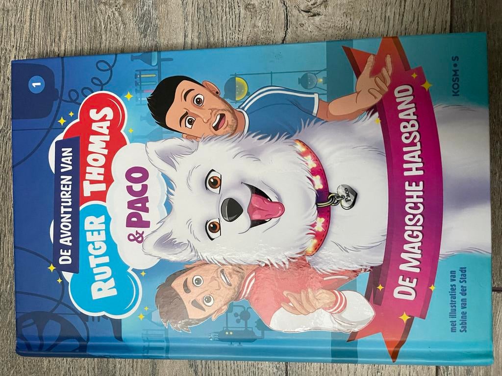 De Avonturen van Rutger, Thomas & Paco: De Magische Halsband, Boeken, Kinderboeken | Jeugd | onder 10 jaar, Ophalen of Verzenden