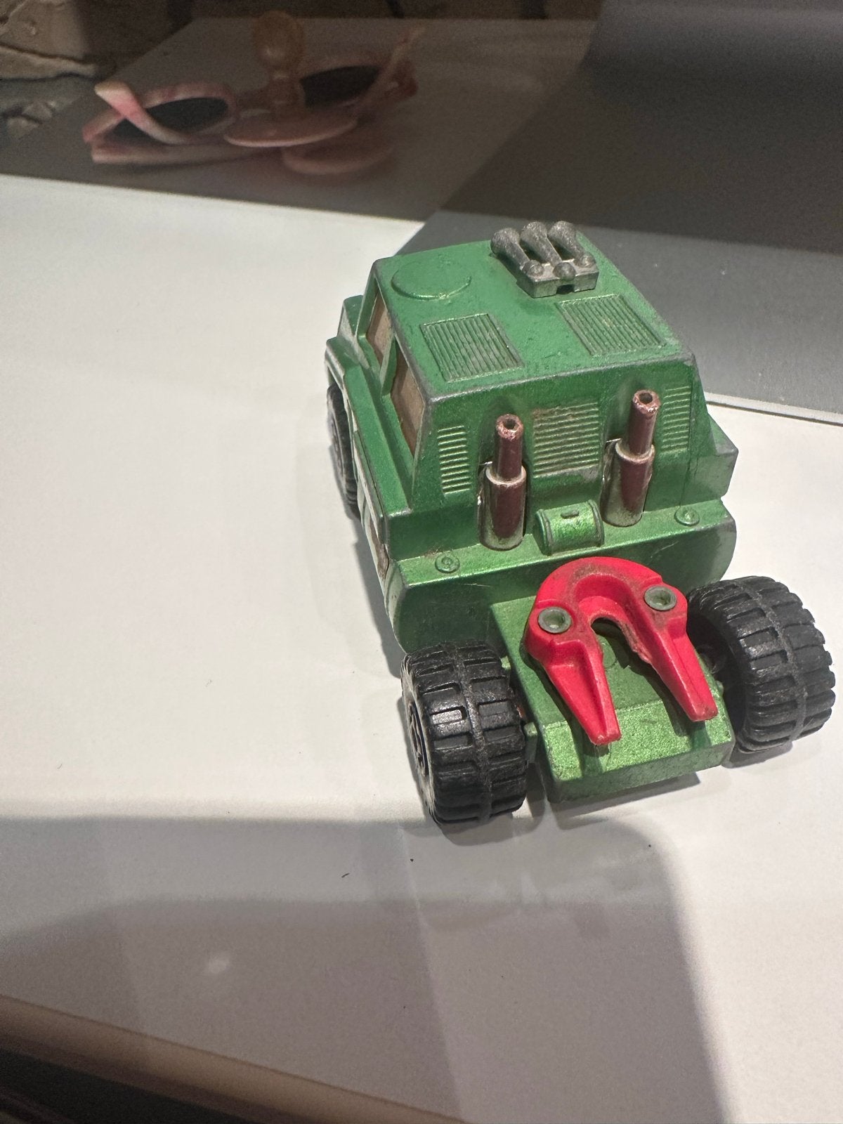 Matchbox Battle Kings Tank Transporter K106 uit 1974, Ophalen of Verzenden, Gebruikt
