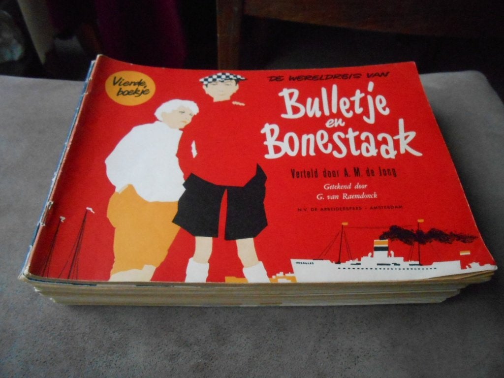 BULLETJE  EN  BONESTAAK, Boeken, Meerdere stripboeken, Ophalen of Verzenden, Gelezen