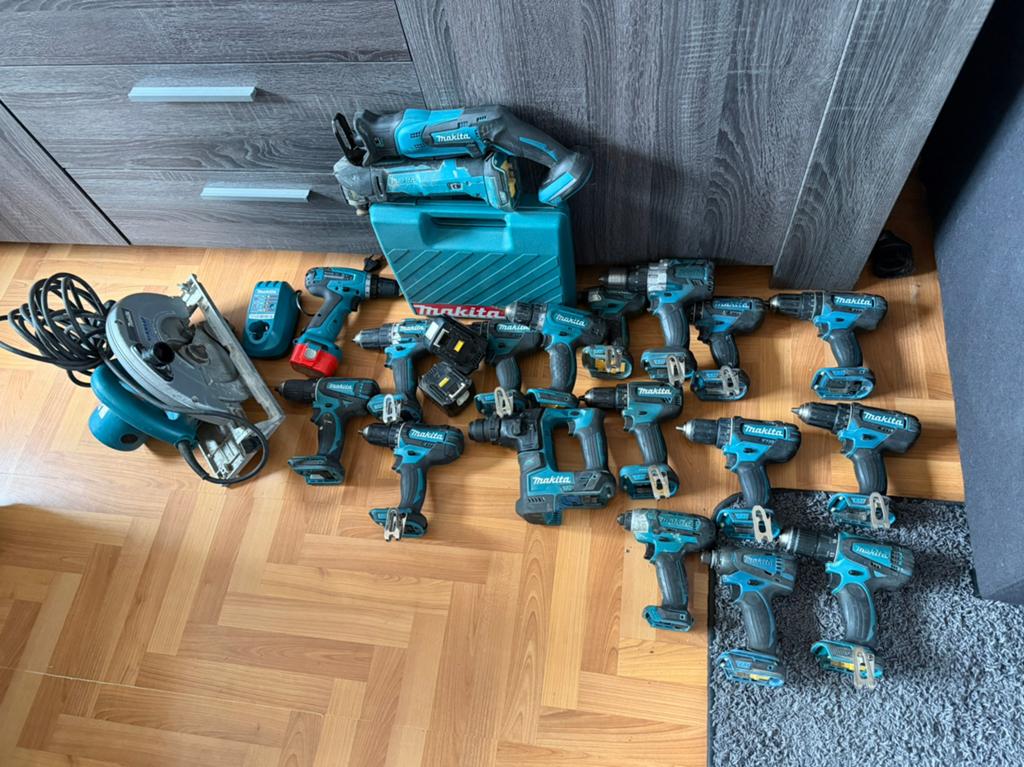Makita Collectie - zie omschrijving., Ophalen, Gebruikt