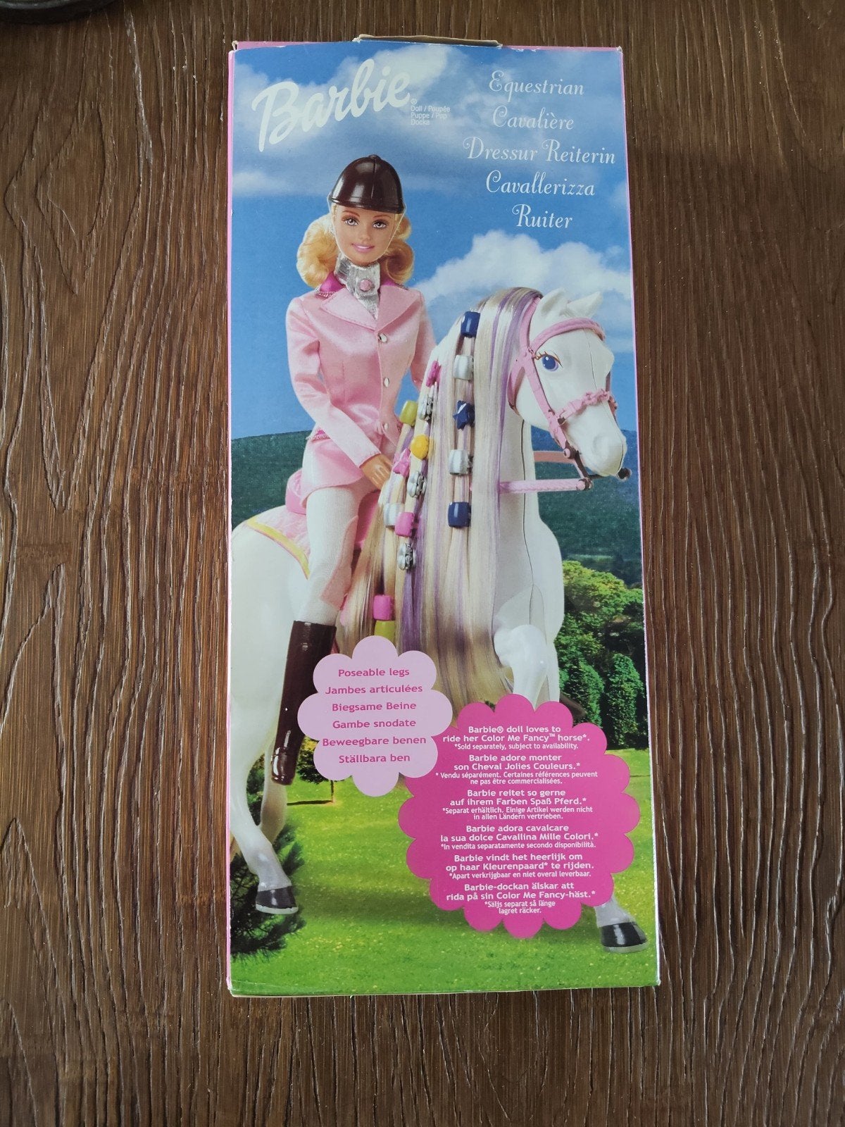 Zeldzame Barbie Equestrian Cavaliere Dressuur Reiterin, Ophalen