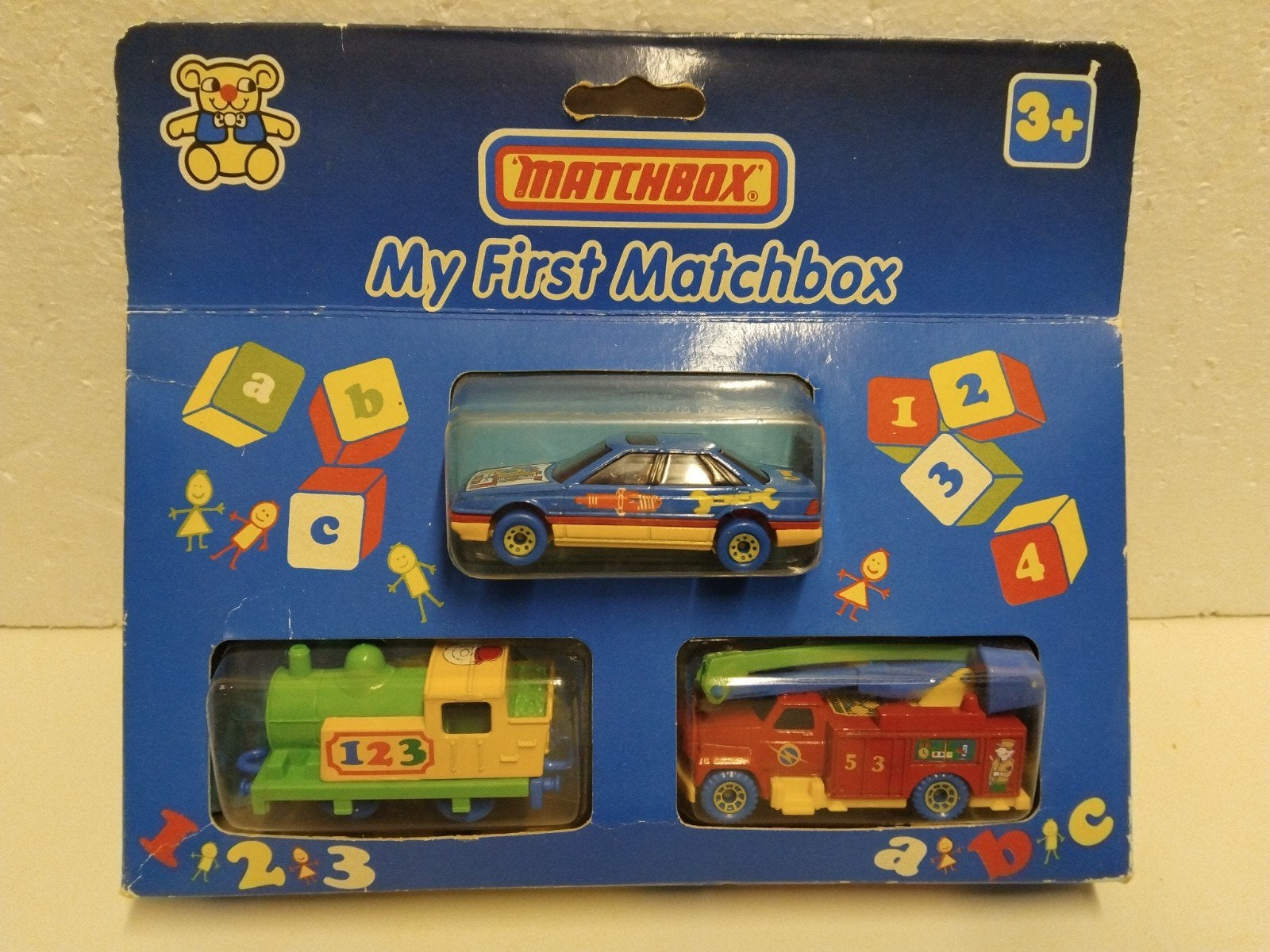 4 stuks Matchbox " My First Matchbox " div modellen 3INCH, Ophalen of Verzenden, Zo goed als nieuw, Overige typen