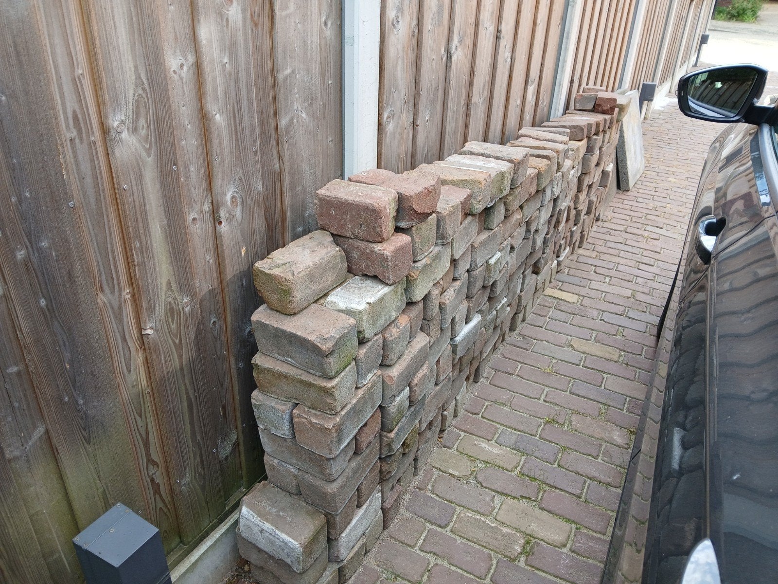 Klinkers, Ophalen, Kalkzandstenen