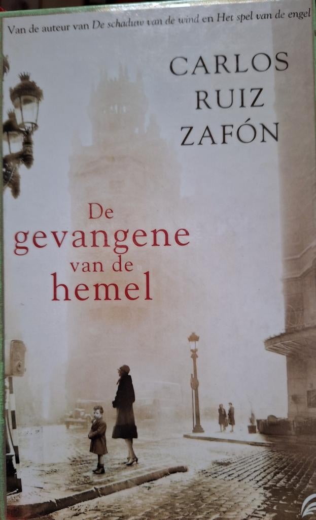 De Gevangene van de Hemel. CARLOS RUIZ ZAFON, Ophalen of Verzenden, Nieuw