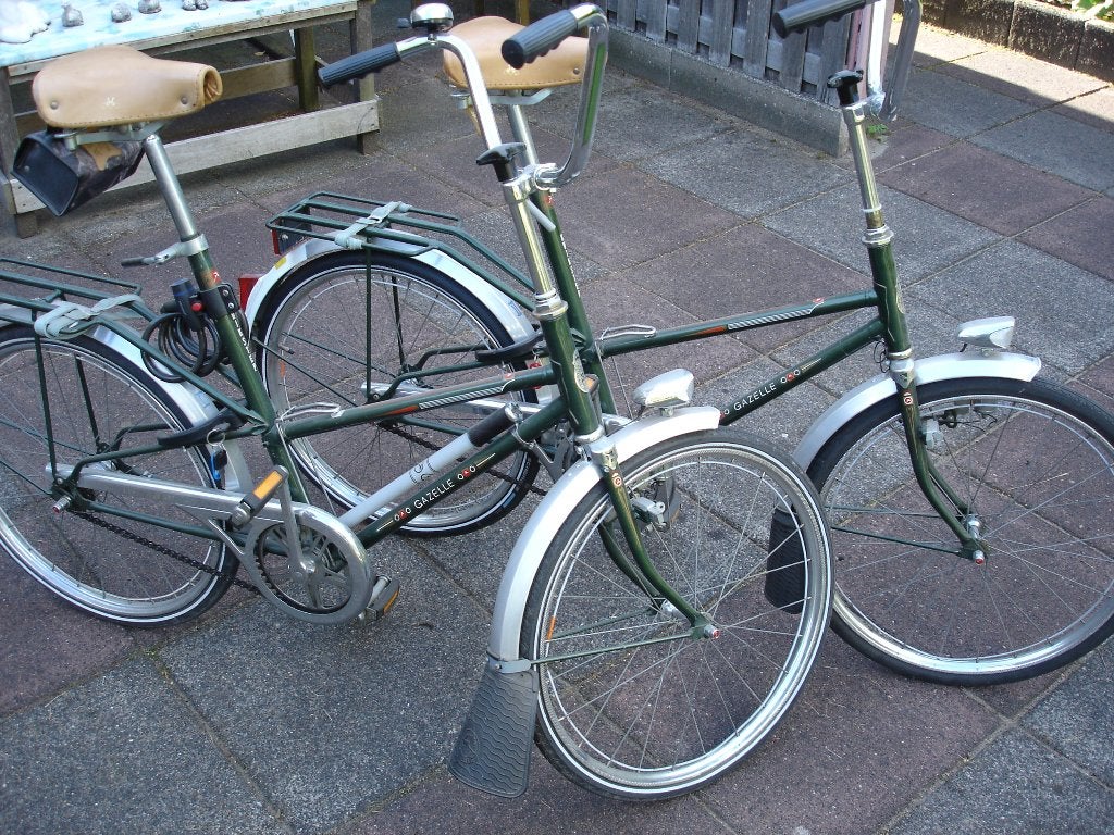 Gazelle Kwikstep deelbare fietsen in perfecte staat, Ophalen, Zo goed als nieuw, Totaal opvouwbaar, Gazelle