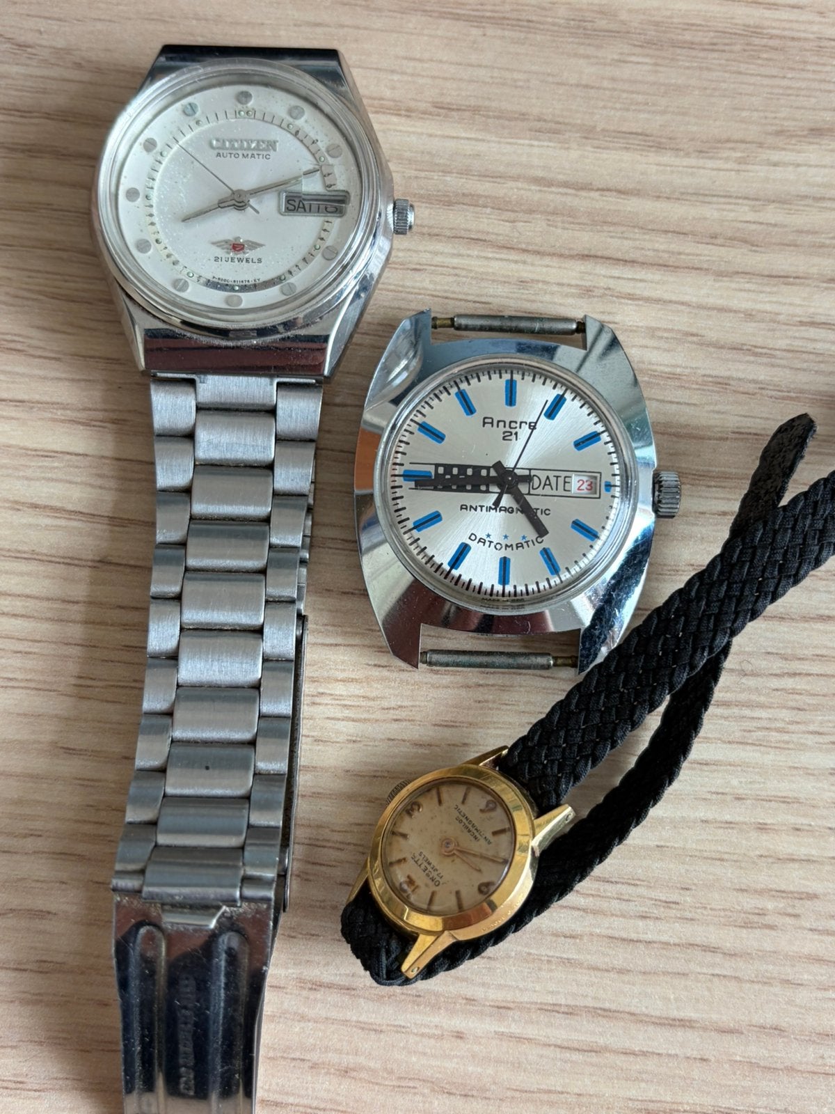 Horloges, Ophalen of Verzenden, Staal, Overige merken, 1960 of later
