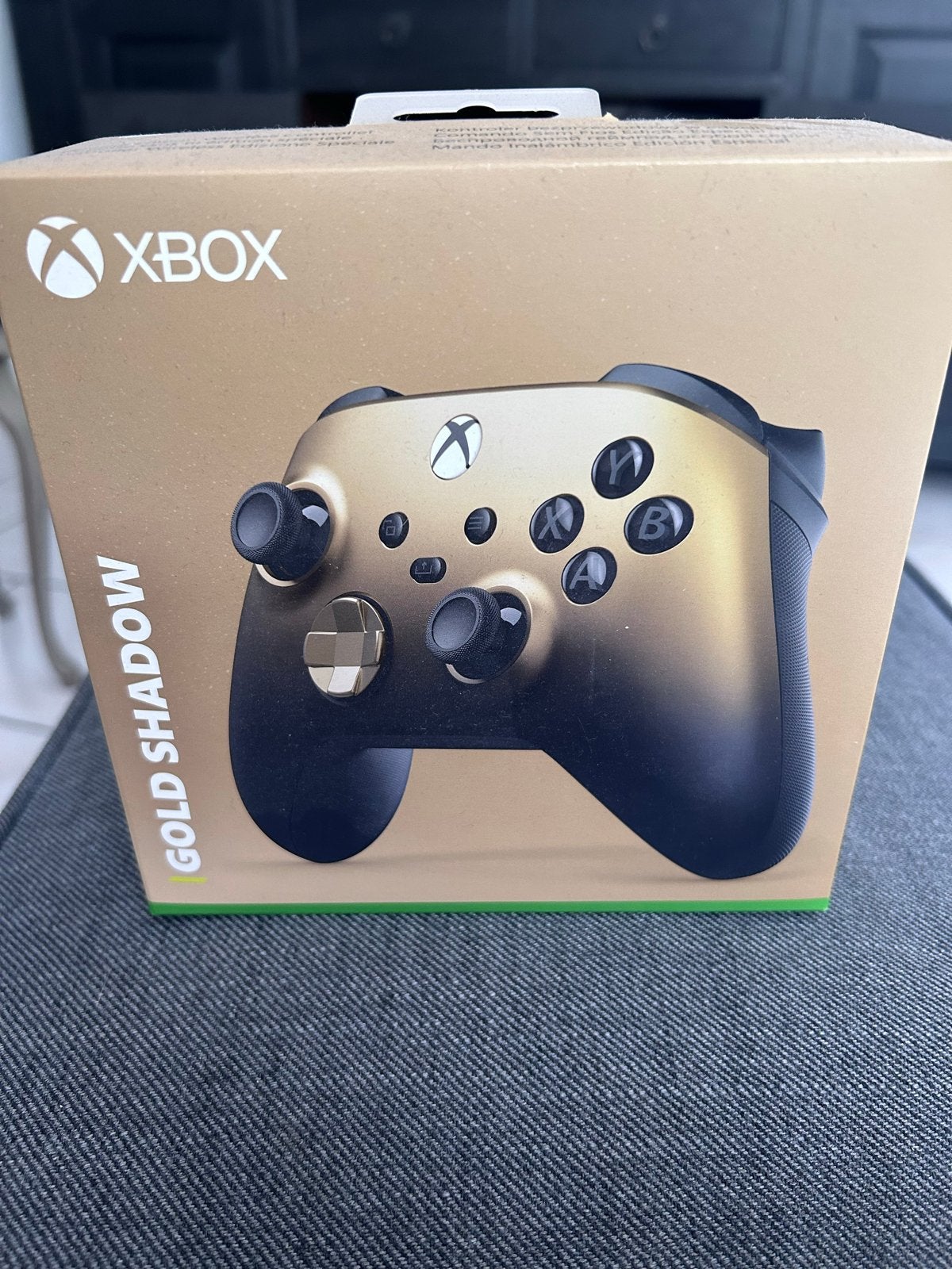 Xbox Gold Shadow Controller, Spelcomputers en Games, Spelcomputers | Xbox | Accessoires, Zo goed als nieuw, Xbox One, Controller