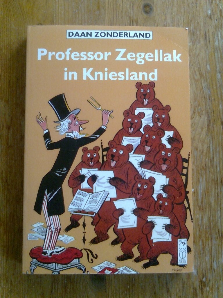 Professor Zegellak in Kniesland   Daan Zonderland, Boeken, Ophalen of Verzenden, Gelezen