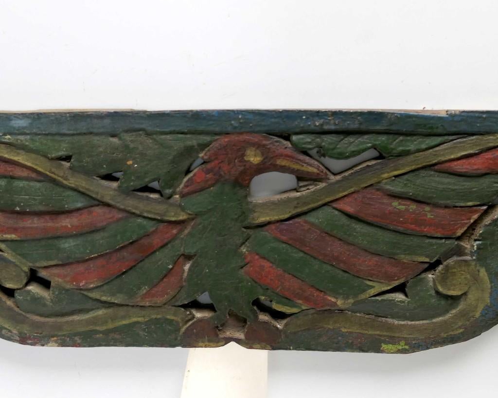 houtsnijwerk paneel Garuda Indonesie kunst vogel PN6 Arend, Antiek en Kunst, Kunst | Niet-Westerse kunst, Ophalen of Verzenden