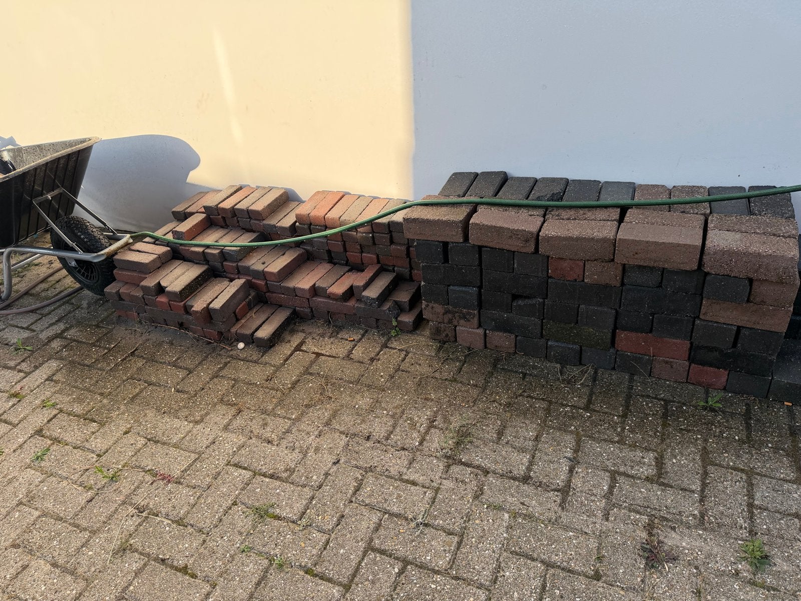 Sierstenen - diverse kleuren en maten, Ophalen, Gebruikt, Klinkers, Minder dan 5 m²