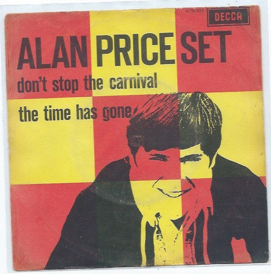 Alan Price Set- Don't stop the Carnival, Gebruikt, Verzenden, 7 inch, Beschermende buitenhoes
