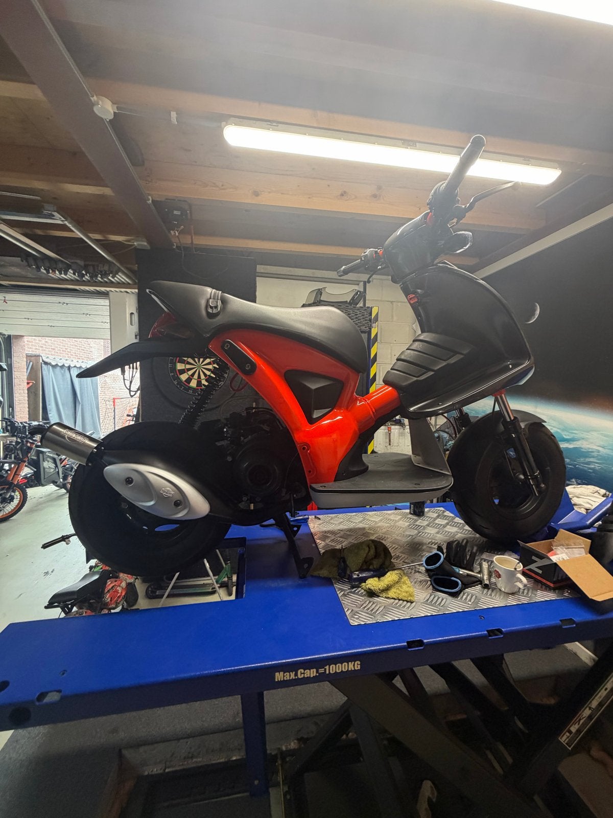 Gilera Ice Project - Bijna Af, Veel Nieuwe Onderdelen, Ophalen, Gebruikt