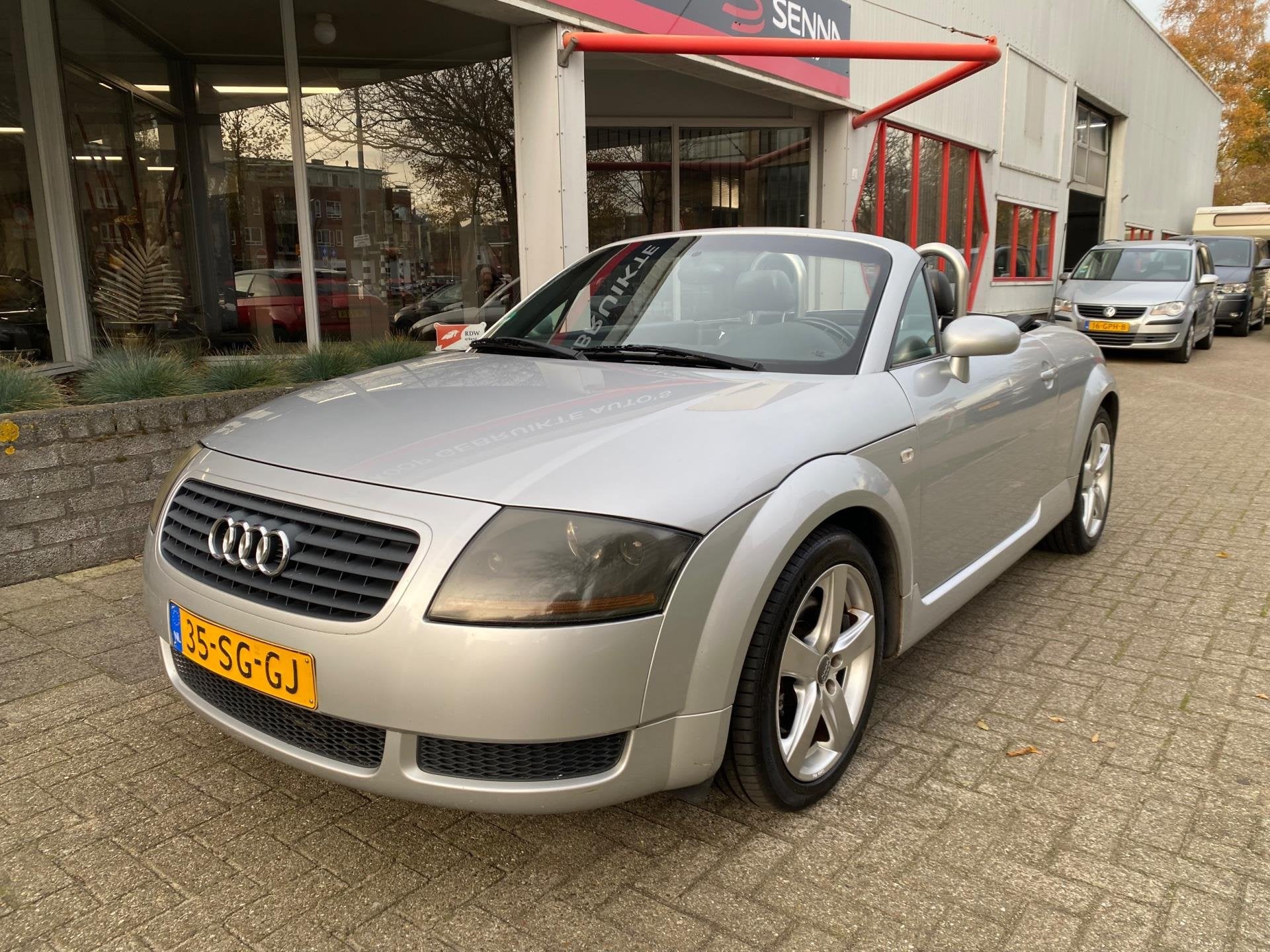 Audi TT Roadster 1.8 5V Turbo - Leer - Alle Inruil Mog !, Gebruikt, 4 cilinders, Cabriolet, Leder