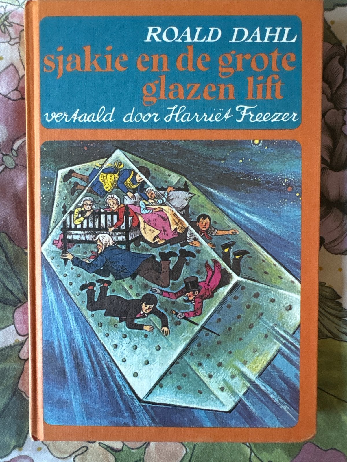 Sjakie en de Grote Glazen Lift - Roald Dahl, Boeken, Ophalen of Verzenden, Gelezen, Fictie algemeen